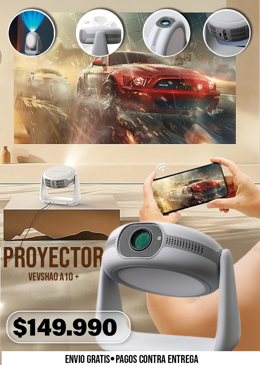 PROYECTOR VEVSHAO A10 +