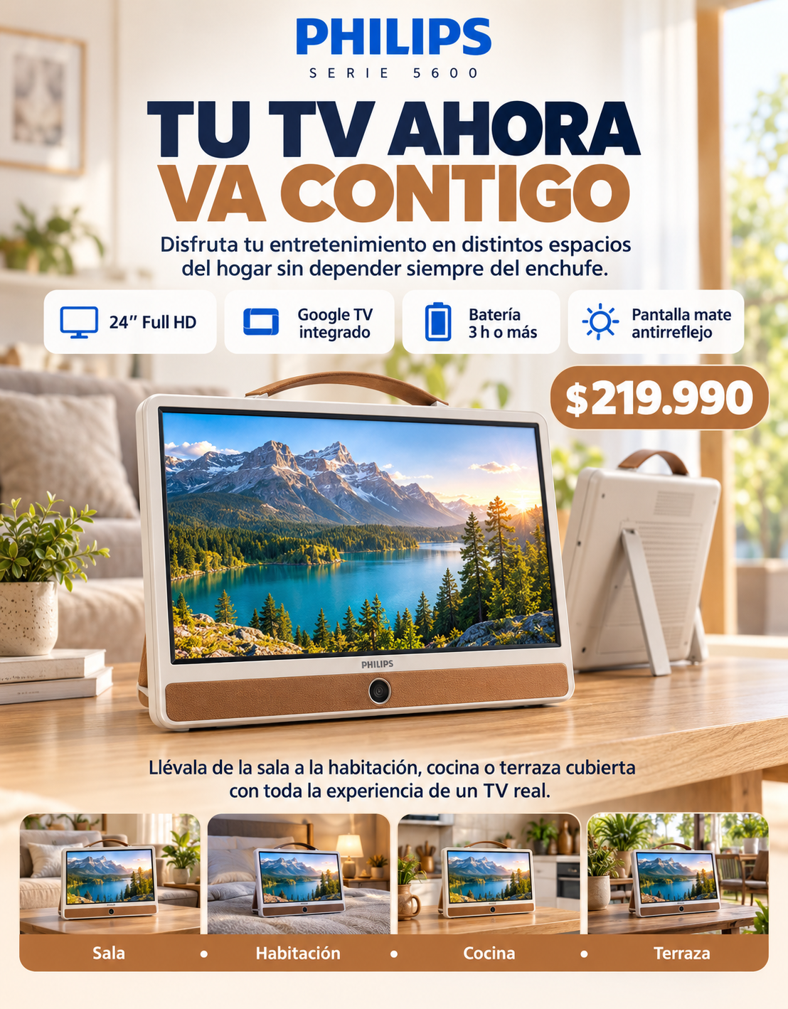 SMART TV PORTATIL 26