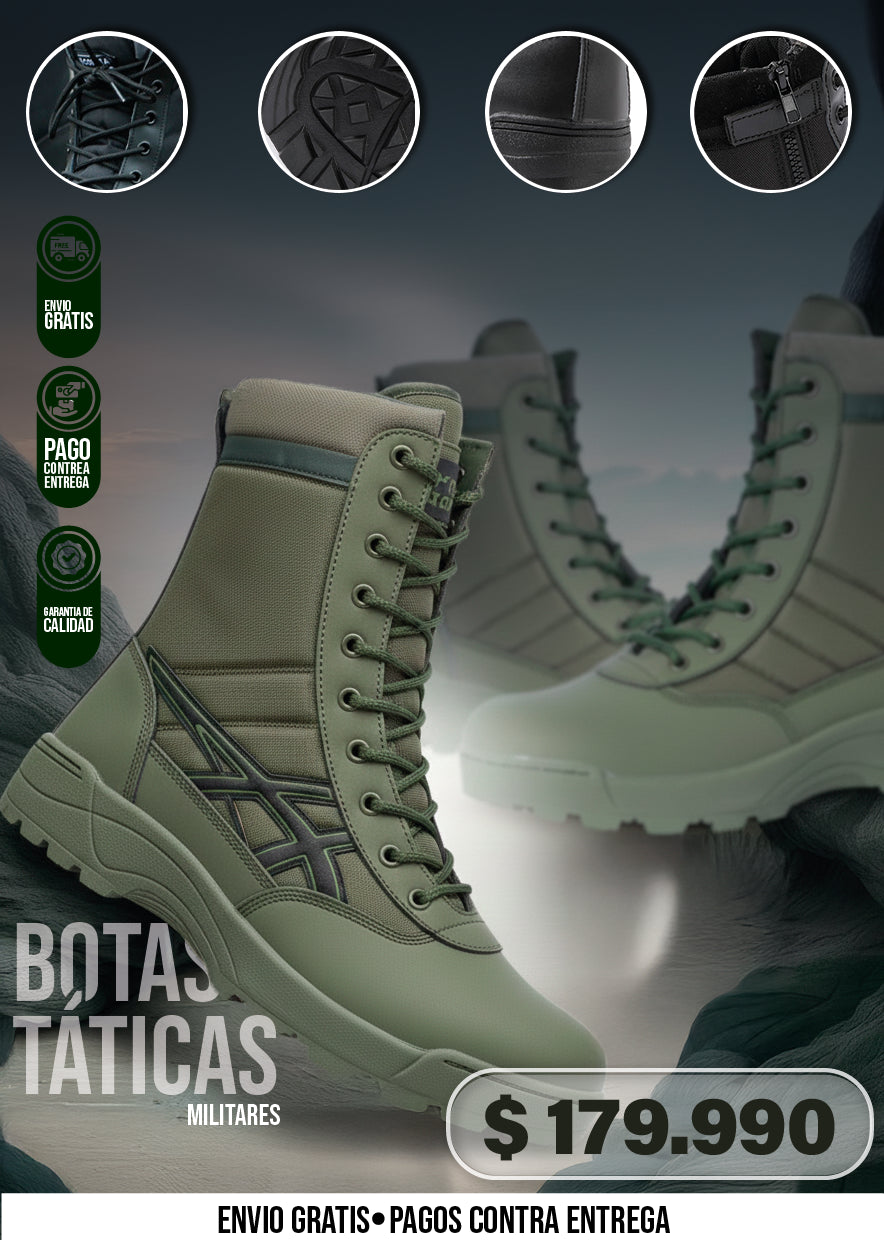 BOTAS TÁTICAS MILITARES