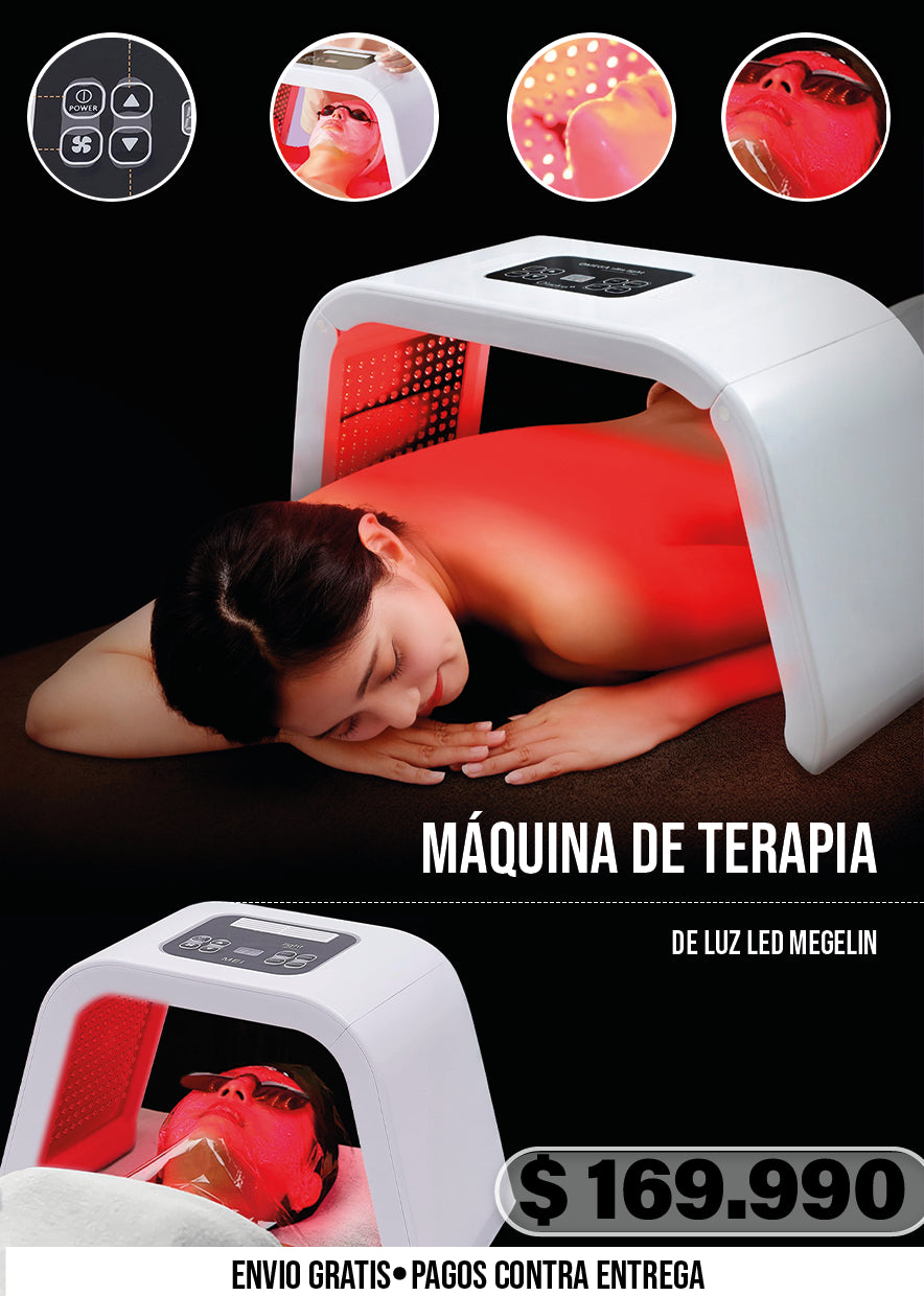MÁQUINA DE TERAPIA DE LUZ LED MEGELIN
